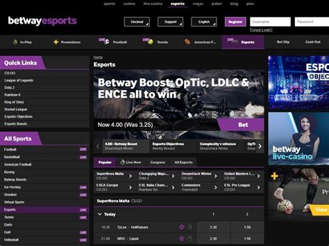 Betway player complains about games